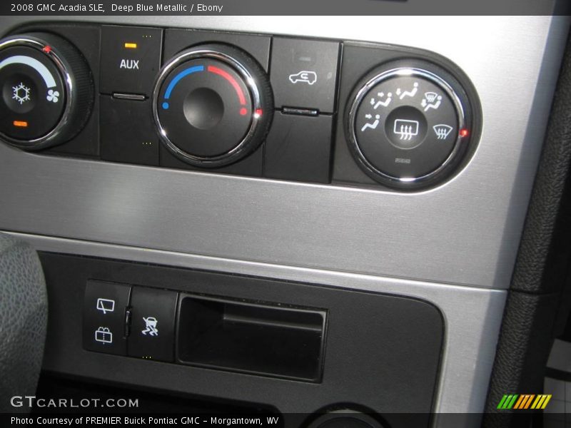 Deep Blue Metallic / Ebony 2008 GMC Acadia SLE