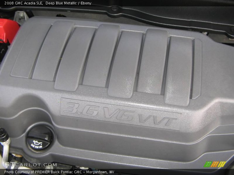 Deep Blue Metallic / Ebony 2008 GMC Acadia SLE