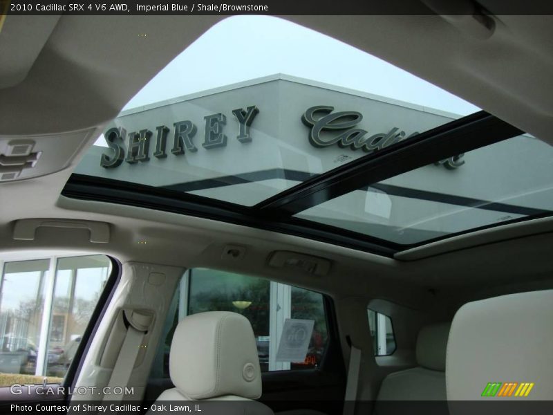 Imperial Blue / Shale/Brownstone 2010 Cadillac SRX 4 V6 AWD