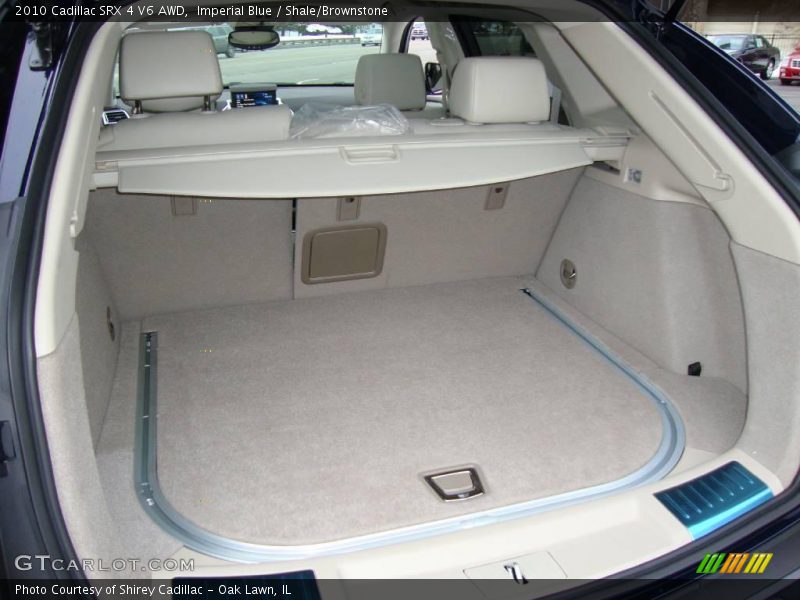 Imperial Blue / Shale/Brownstone 2010 Cadillac SRX 4 V6 AWD