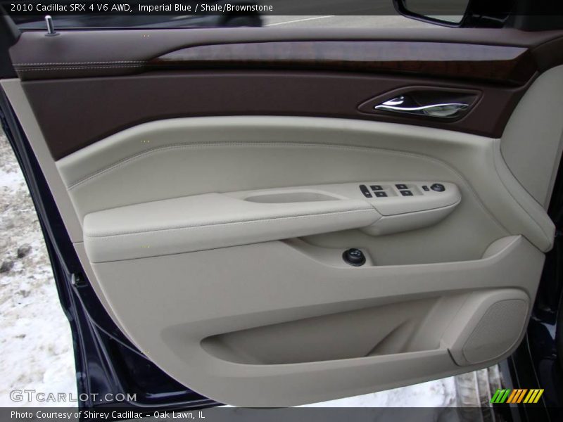 Imperial Blue / Shale/Brownstone 2010 Cadillac SRX 4 V6 AWD
