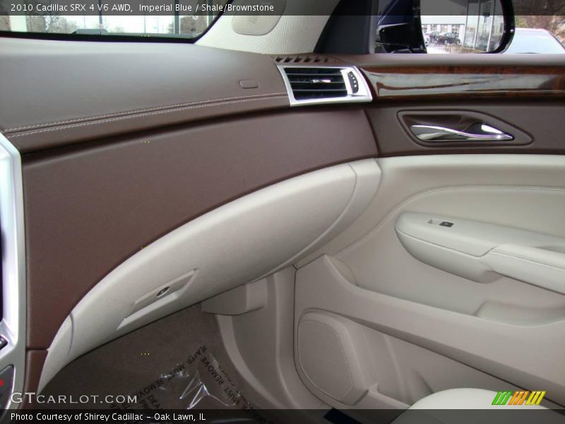 Imperial Blue / Shale/Brownstone 2010 Cadillac SRX 4 V6 AWD