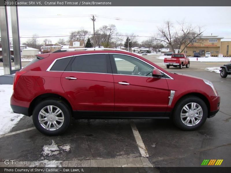 Crystal Red Tintcoat / Shale/Brownstone 2010 Cadillac SRX V6