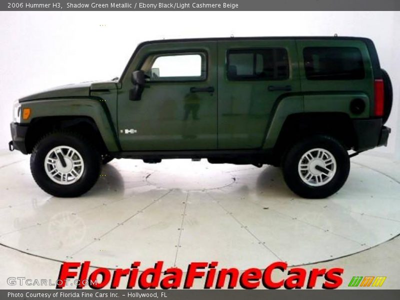 Shadow Green Metallic / Ebony Black/Light Cashmere Beige 2006 Hummer H3