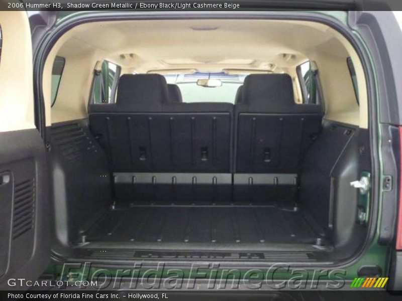 Shadow Green Metallic / Ebony Black/Light Cashmere Beige 2006 Hummer H3