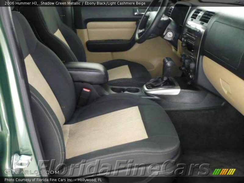 Shadow Green Metallic / Ebony Black/Light Cashmere Beige 2006 Hummer H3