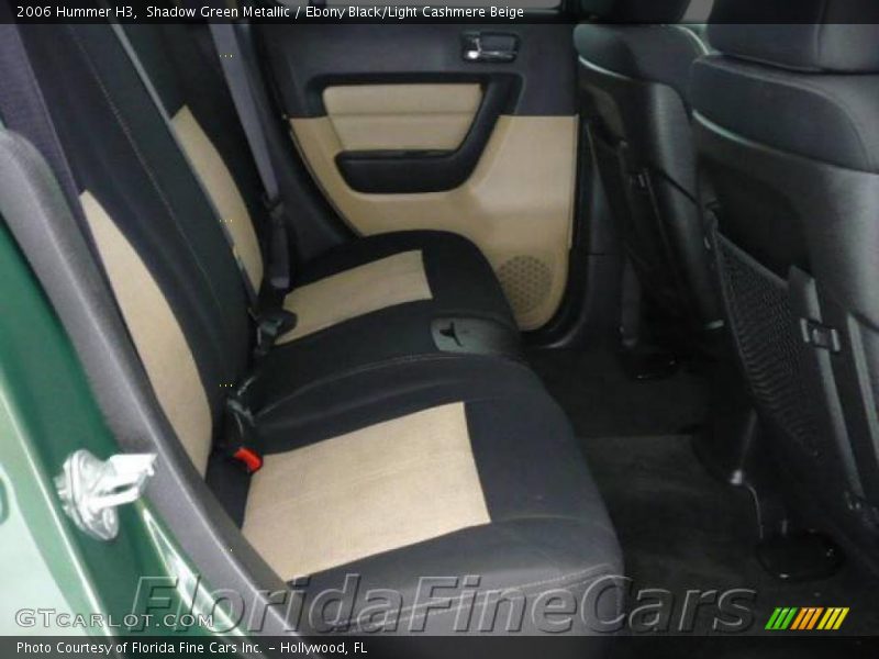 Shadow Green Metallic / Ebony Black/Light Cashmere Beige 2006 Hummer H3