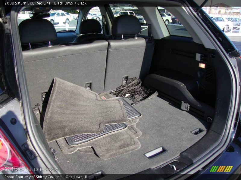 Black Onyx / Black 2008 Saturn VUE Red Line