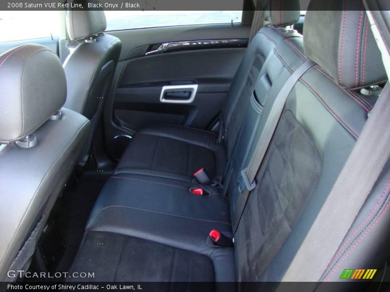 Black Onyx / Black 2008 Saturn VUE Red Line