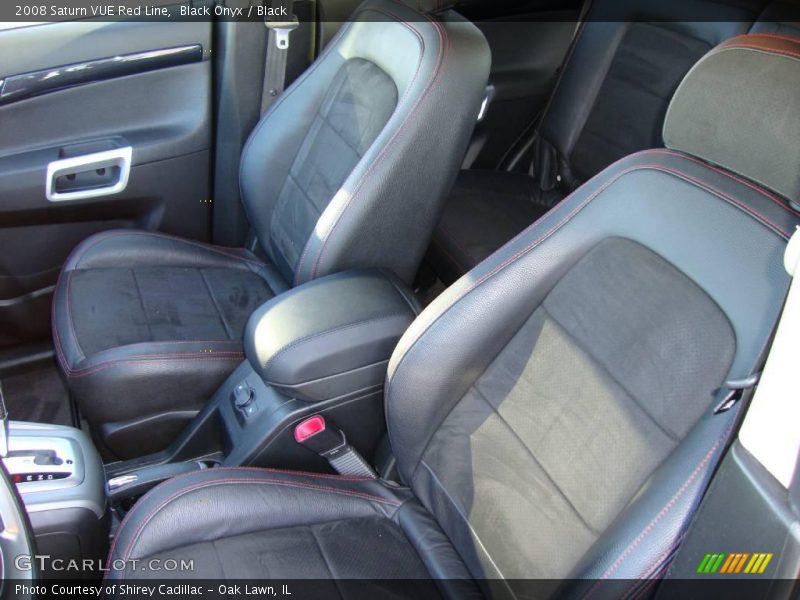 Black Onyx / Black 2008 Saturn VUE Red Line