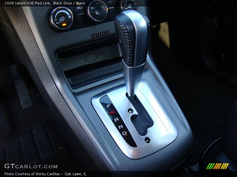 Black Onyx / Black 2008 Saturn VUE Red Line