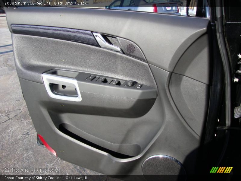 Black Onyx / Black 2008 Saturn VUE Red Line