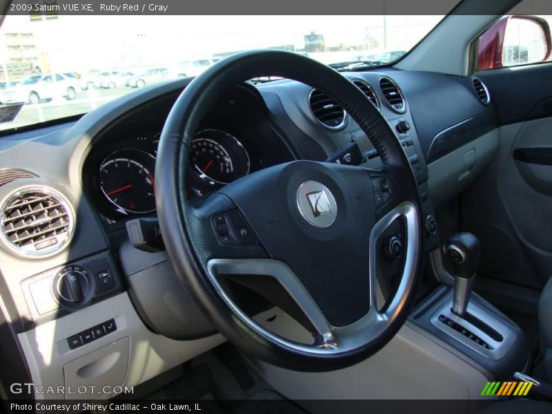 Ruby Red / Gray 2009 Saturn VUE XE