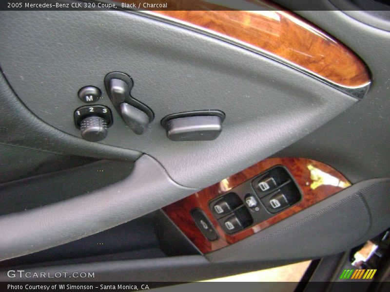 Black / Charcoal 2005 Mercedes-Benz CLK 320 Coupe