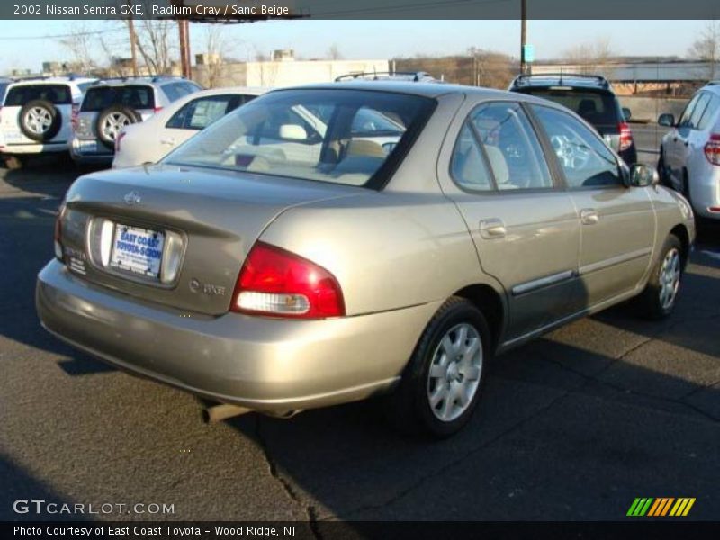 Radium Gray / Sand Beige 2002 Nissan Sentra GXE