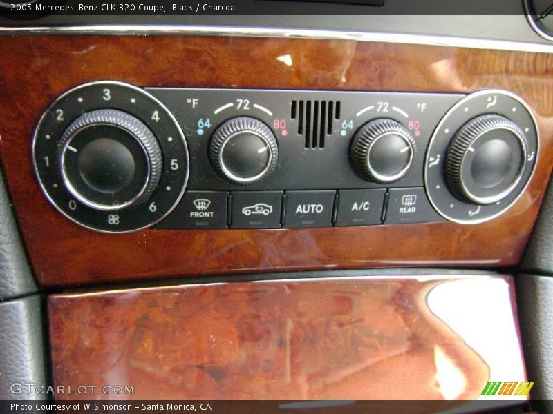 Black / Charcoal 2005 Mercedes-Benz CLK 320 Coupe