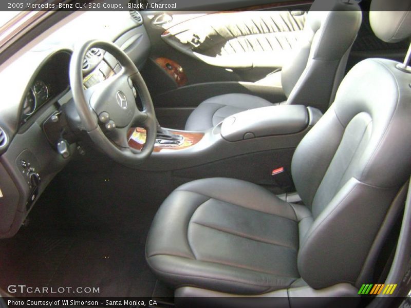 Black / Charcoal 2005 Mercedes-Benz CLK 320 Coupe