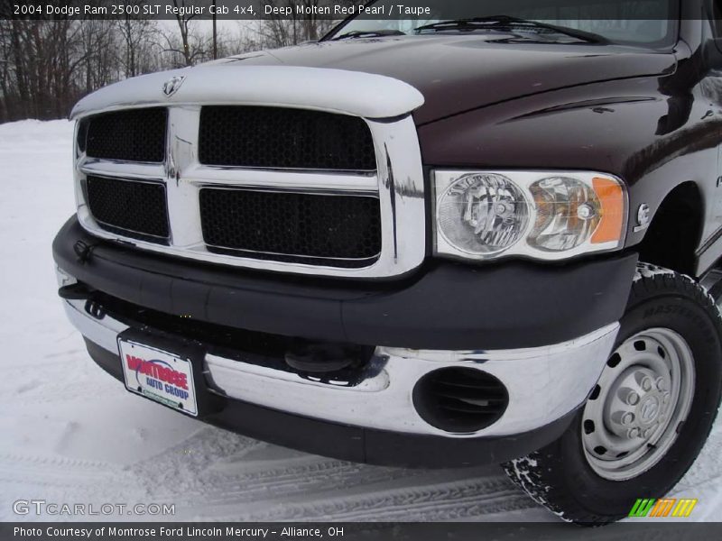 Deep Molten Red Pearl / Taupe 2004 Dodge Ram 2500 SLT Regular Cab 4x4