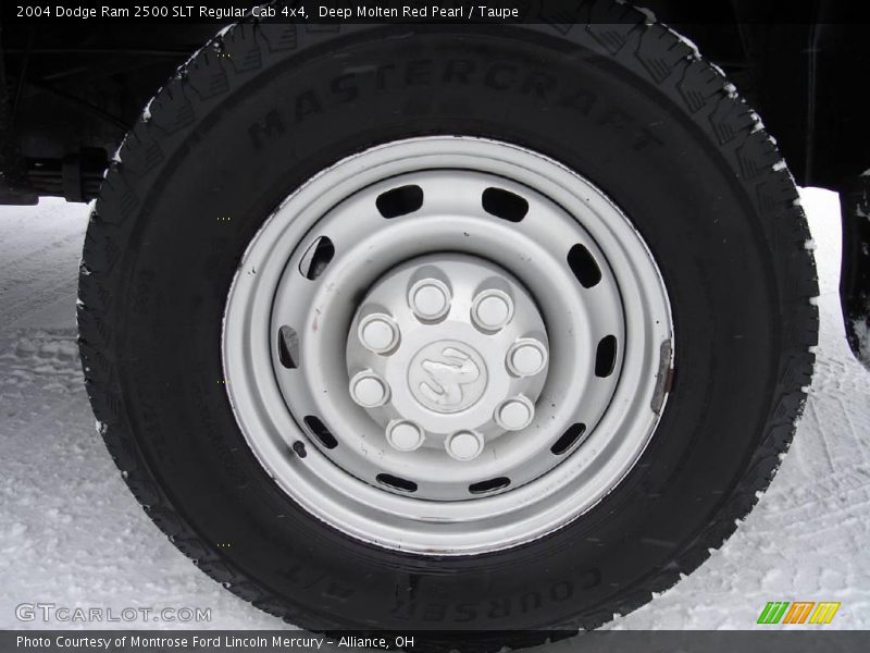 Deep Molten Red Pearl / Taupe 2004 Dodge Ram 2500 SLT Regular Cab 4x4