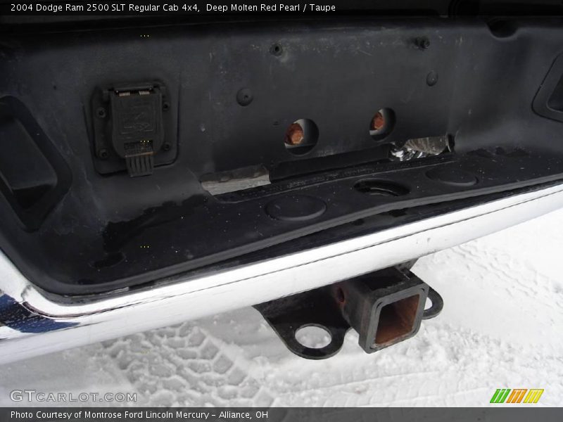 Deep Molten Red Pearl / Taupe 2004 Dodge Ram 2500 SLT Regular Cab 4x4