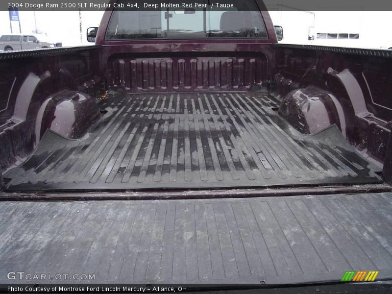 Deep Molten Red Pearl / Taupe 2004 Dodge Ram 2500 SLT Regular Cab 4x4