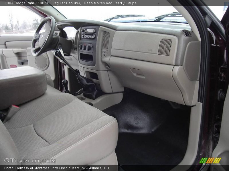 Deep Molten Red Pearl / Taupe 2004 Dodge Ram 2500 SLT Regular Cab 4x4