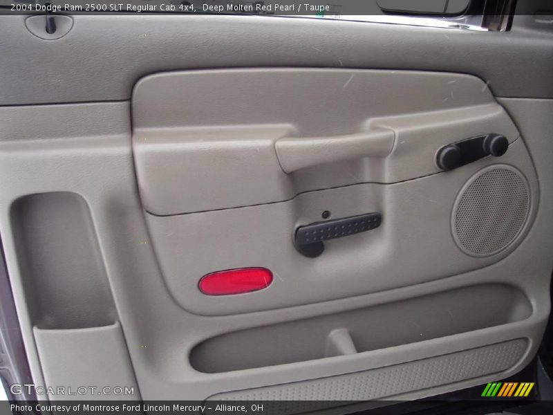 Deep Molten Red Pearl / Taupe 2004 Dodge Ram 2500 SLT Regular Cab 4x4