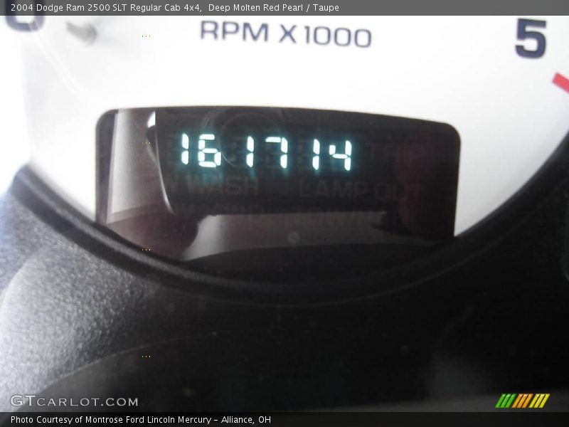 Deep Molten Red Pearl / Taupe 2004 Dodge Ram 2500 SLT Regular Cab 4x4
