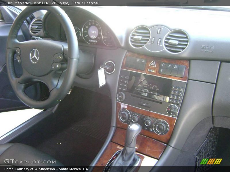 Black / Charcoal 2005 Mercedes-Benz CLK 320 Coupe