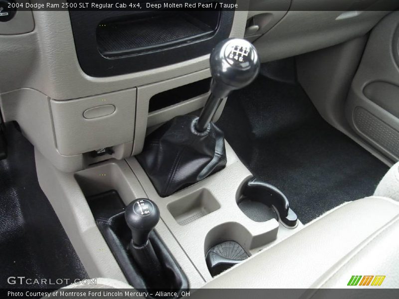 Deep Molten Red Pearl / Taupe 2004 Dodge Ram 2500 SLT Regular Cab 4x4