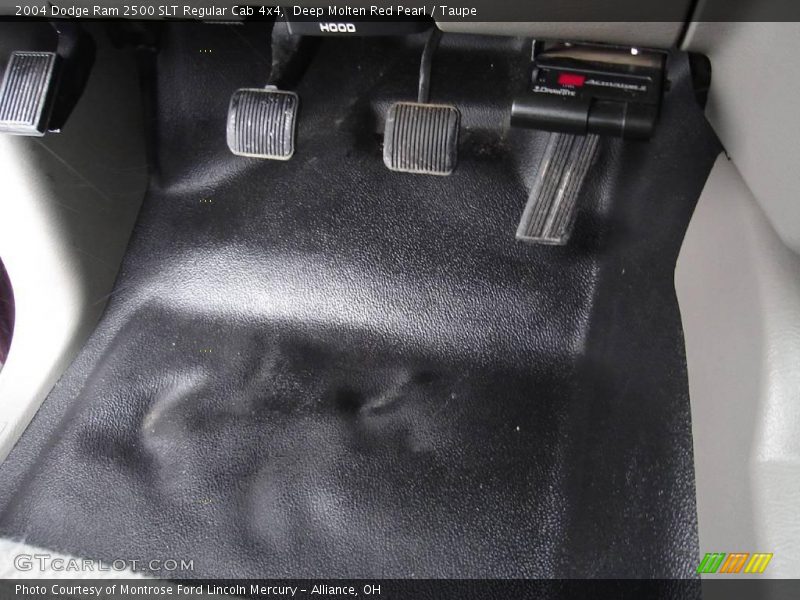 Deep Molten Red Pearl / Taupe 2004 Dodge Ram 2500 SLT Regular Cab 4x4