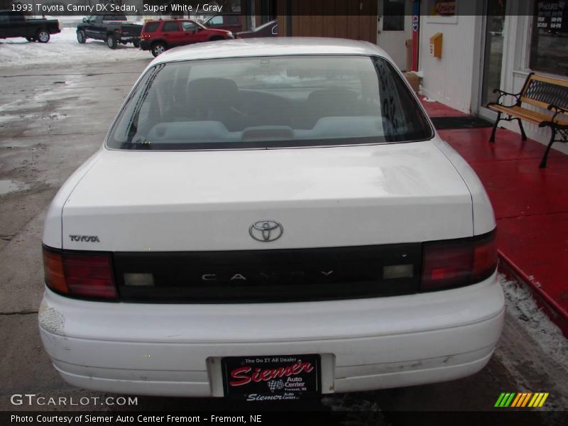 Super White / Gray 1993 Toyota Camry DX Sedan