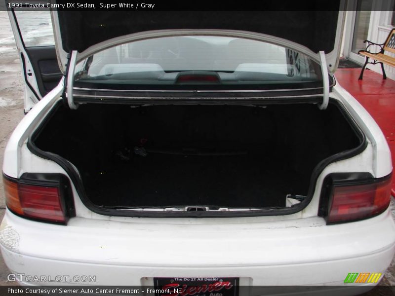 Super White / Gray 1993 Toyota Camry DX Sedan