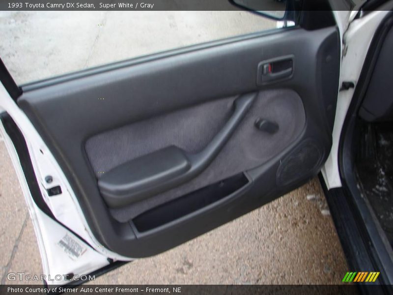 Super White / Gray 1993 Toyota Camry DX Sedan