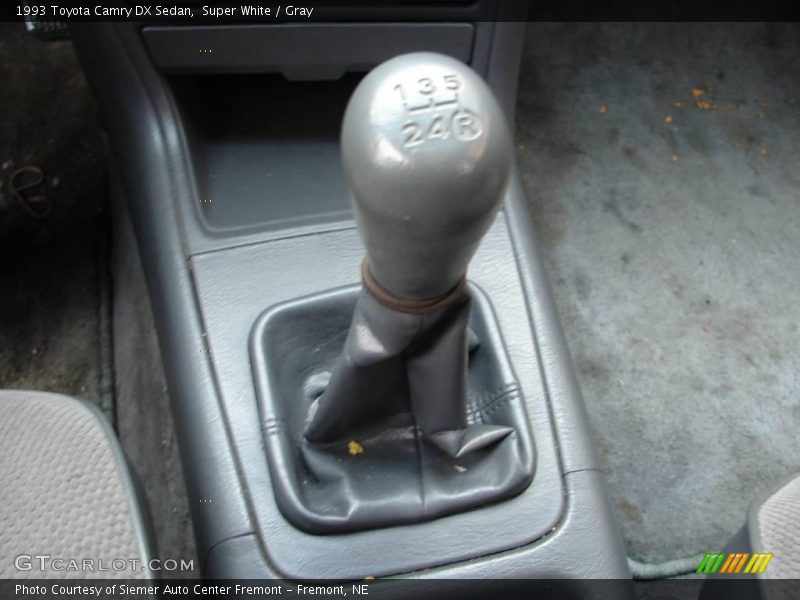 Super White / Gray 1993 Toyota Camry DX Sedan