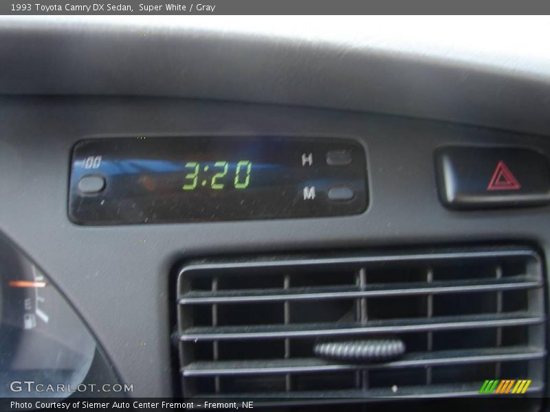 Super White / Gray 1993 Toyota Camry DX Sedan