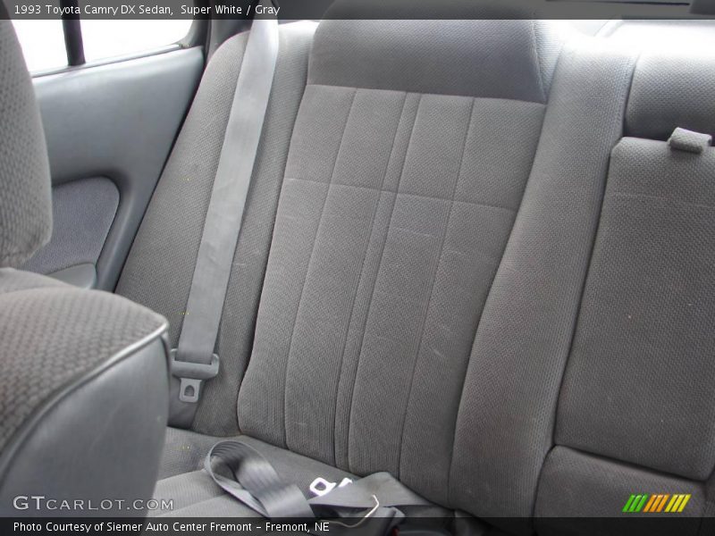 Super White / Gray 1993 Toyota Camry DX Sedan