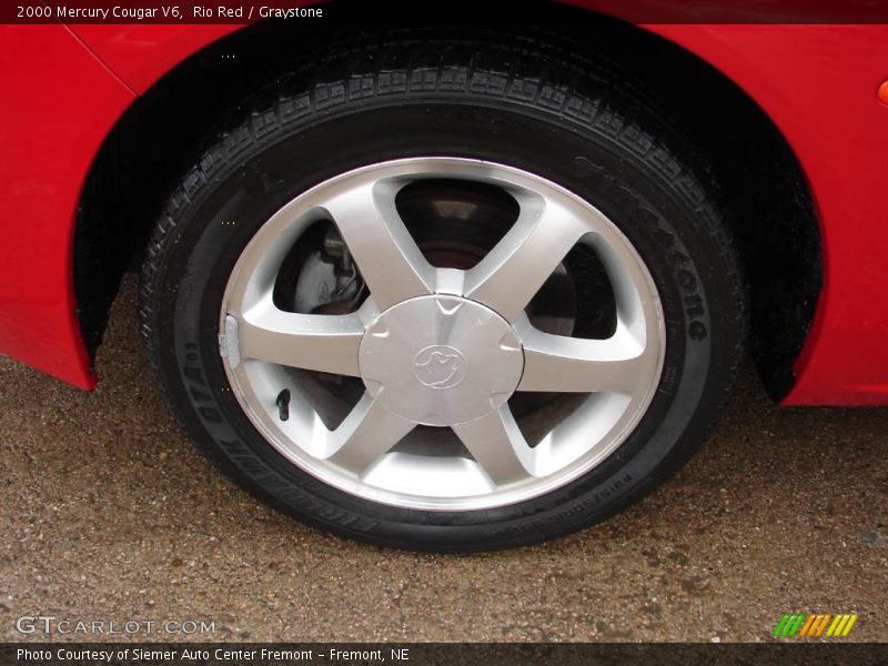 Rio Red / Graystone 2000 Mercury Cougar V6