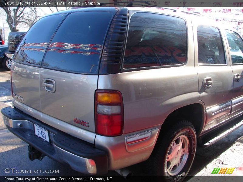 Pewter Metallic / Graphite 2000 GMC Yukon SLE 4x4