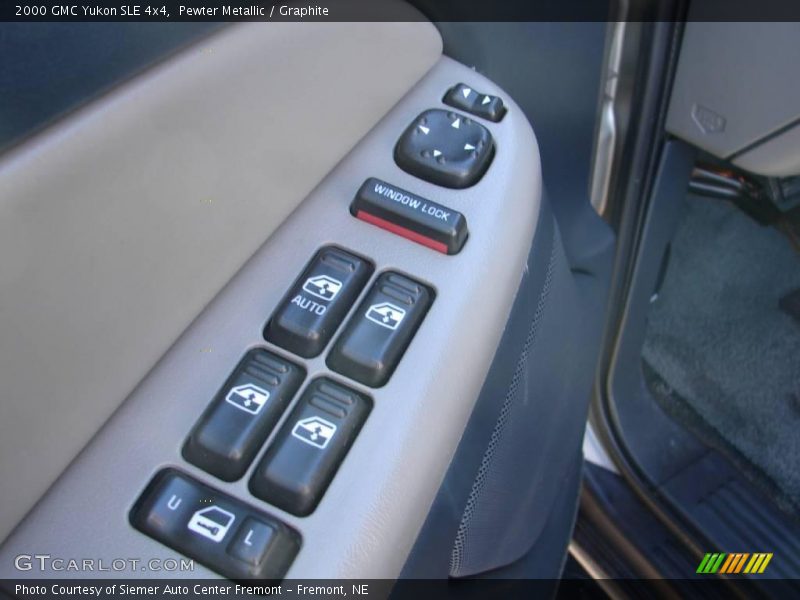 Pewter Metallic / Graphite 2000 GMC Yukon SLE 4x4