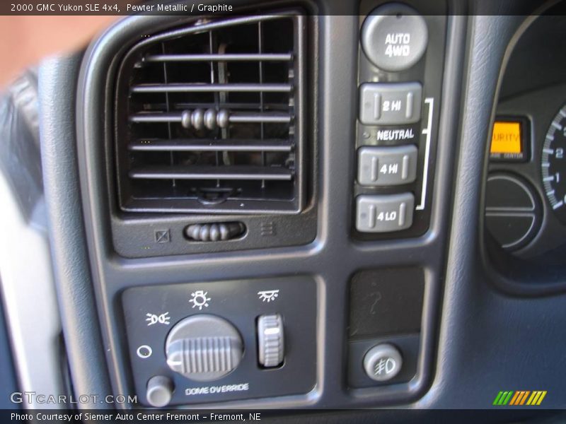 Pewter Metallic / Graphite 2000 GMC Yukon SLE 4x4