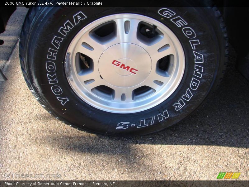 Pewter Metallic / Graphite 2000 GMC Yukon SLE 4x4