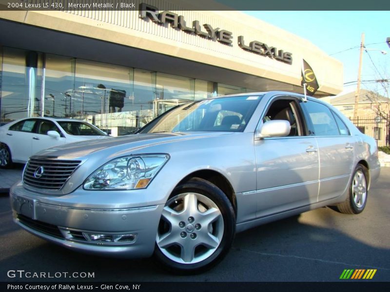 Mercury Metallic / Black 2004 Lexus LS 430