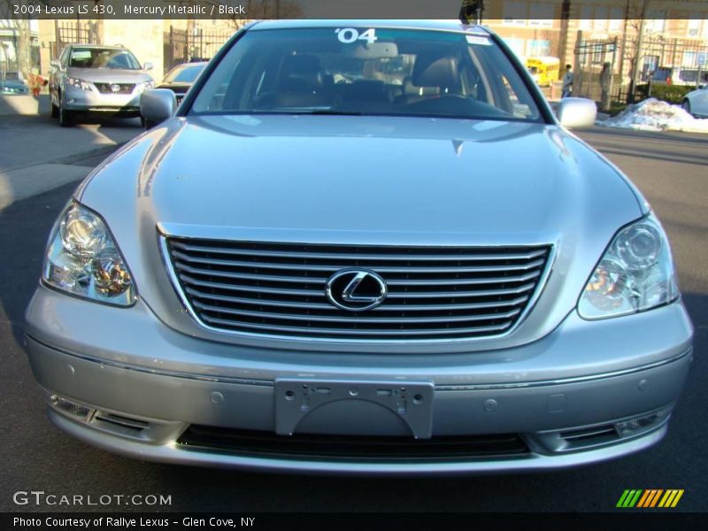 Mercury Metallic / Black 2004 Lexus LS 430
