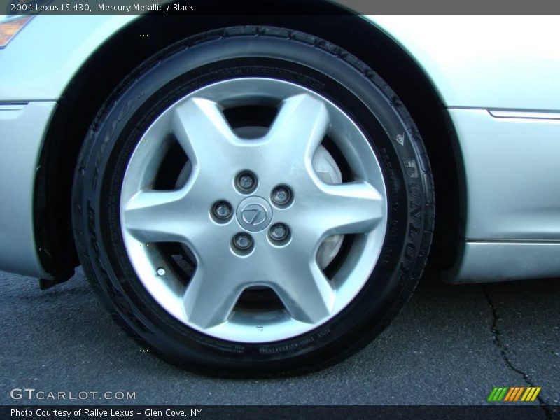 Mercury Metallic / Black 2004 Lexus LS 430