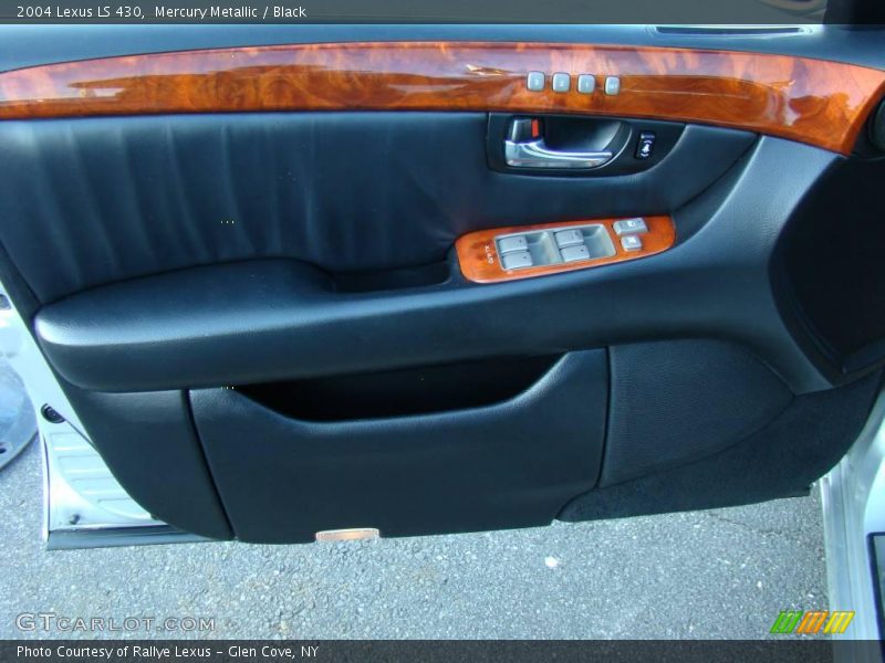 Mercury Metallic / Black 2004 Lexus LS 430