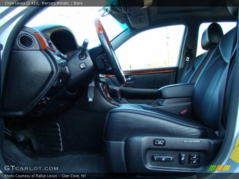 Mercury Metallic / Black 2004 Lexus LS 430