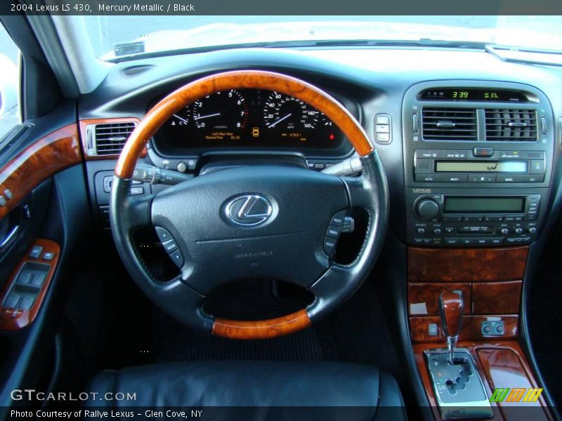 Mercury Metallic / Black 2004 Lexus LS 430