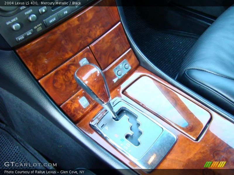 Mercury Metallic / Black 2004 Lexus LS 430