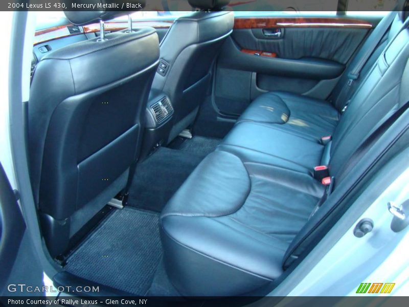 Mercury Metallic / Black 2004 Lexus LS 430